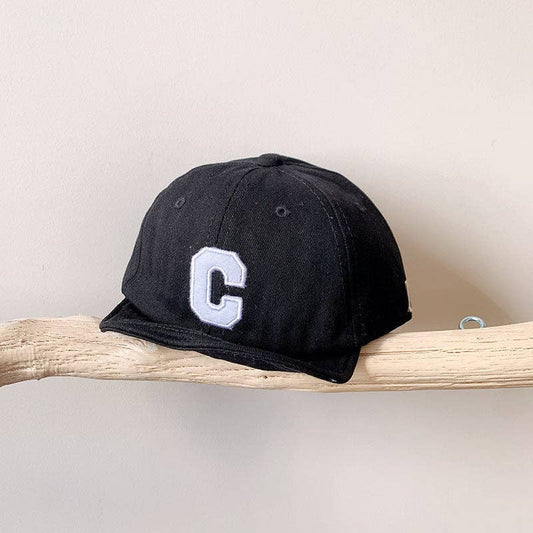 Boys Baseball Cap Soft Brim Alphabet Hat