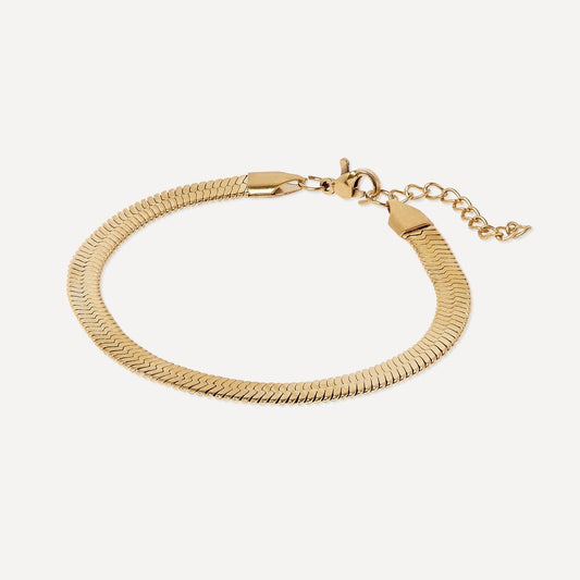 Nula - 'Sea' Waterproof Gold Chain Bracelet