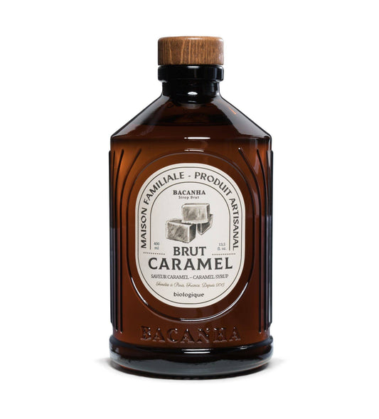Raw Caramel Syrup - Organic - 400ml - 13,5 fl. oz.